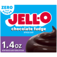 Jell-O Chocolate Fudge Instant Reduced Calorie Pudding & Pie Filling - 1.4 Ounce