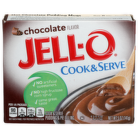 Jell-O Chocolate Flavor Pudding & Pie Filling - 0.833 Ounce - 6 Count