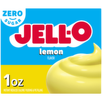 Jell-O Lemon Instant Reduced Calorie Sugar Free Pudding & Pie Filling - 1 Ounce