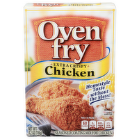 Oven Fry Extra Crispy Chicken Seasoned Coating Mix For - 4.2 Ounce
