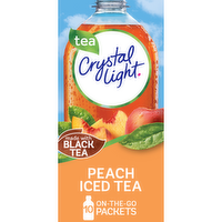 Crystal Light Peach Iced Tea On-The-Go Packets Drink Mix - 0.7 Ounce