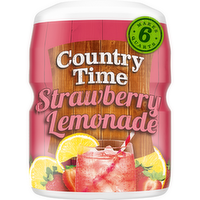 Country Time Lemonade Strawberry Drink Mix - 18 Ounce
