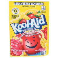 Kool-Aid Strawberry Lemonade Unsweetened Drink Mix - 0.19 Ounce