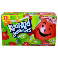 Kool-Aid Jammers Strawberry Kiwi - 6 Fluid Ounce - 10 Count