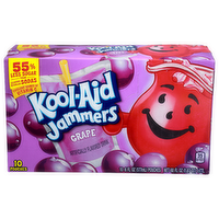 Kool-Aid Jammers Grape Drink - 6 Fluid Ounce - 10 Count