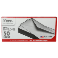 Mead White Envelopes - 50 Count