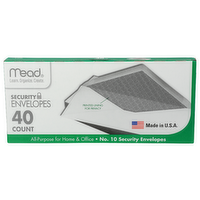 Mead Security Envelopes - 40 Count