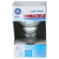 Ge Soft White Indoor Floodlight Directional BR30 Bulb - 1 Count