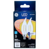 Ge Soft White Bulb - 2 Count