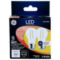 Ge Ceiling Fan Led A15 Soft White - 2 Count