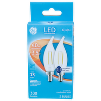 Ge Daylight Led Cac Blub - 2 Count