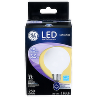 Ge Soft White Led G25 - 1 Count