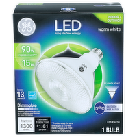 Ge Warm White Indooroutdoor Floodlight - 1 Count
