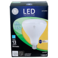 Ge Soft White Led Br40 Bulb - 1 Count