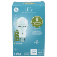 Ge Soft White Led A21 Bulb - 1 Count