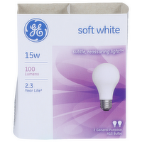 Ge Soft White - 2 Count