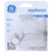 Ge Specialty A15 Appliance Clear Bulb - 1 Count