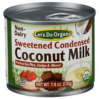 Let's Do Organic Coconut Milk Condensed - 7.4 Ounce