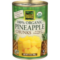 Native Forest Pineapple Chunks - 14 Ounce