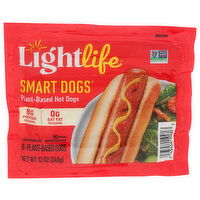 Lightlife Dogs Ll Smart 12X12oz Veggie - 1.5 Ounce - 8 Count