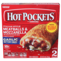 Hot Pockets Hpock Meatball With Mozzarella 8x9oz Us - 4.5 Ounce - 2 Count