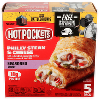 Nestle Seasoned Crust Philly Steak & Cheese - 3.2 Ounce - 5 Count