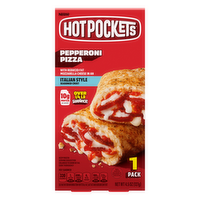 Hot Pockets Pepperoni Pizza, Pizza Pockets, Snack, Air Fryer Frozen Sandwich - 4.5 Ounce