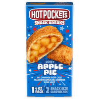 Hot Pockets Frozen Snack Breaks Apple Pie - 4 Ounce