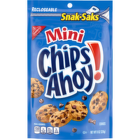 CHIPS AHOY! Chocolate Chip Mini Original Cookies, Snak-Saks - 8 Ounce