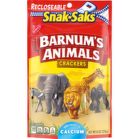 BARNUMS Original Barnum's Animal Crackers, Kids Snacks, Snak-Saks - 8 Ounce