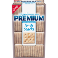 Nabisco PREMIUM Original Topped With Sea Salt Premium Fresh Stacks - 13.6 Ounce