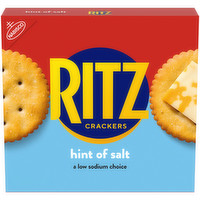 Ritz Low Sodium Hint Of Salt Crackers - 13.7 Ounce
