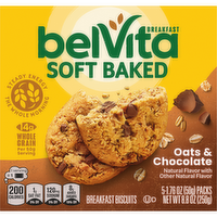 BELVITA Breakfast Biscuit Chocolate Oat Soft Baked Oats & Biscuits - 8.8 Ounce