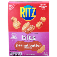 Nabisco Ritz Peanut Butter Flavored Filling Bits Cracker Sandwiches - 8.8 Ounce
