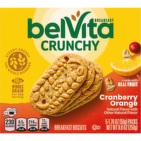 BELVITA Breakfast Biscuit Cranberry Orange Biscuits - 8.8 Ounce