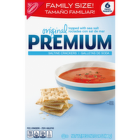 PREMIUM Original Saltine Crackers, Lunch Snacks - 24 Ounce