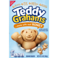 TEDDY GRAHAMS Honey Graham Snacks, Kids - 10 Ounce