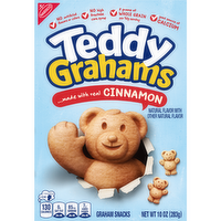 TEDDY GRAHAMS Cinnamon Graham Snacks, Kids - 10 Ounce