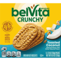 BELVITA Breakfast Biscuit Coconut Toasted Biscuits - 8.8 Ounce