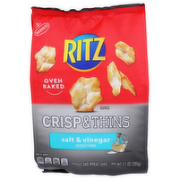 Nabisco Ritz Salt & Vinegar Crisp & Thins Potato And Wheat Chips - 7.1 Ounce