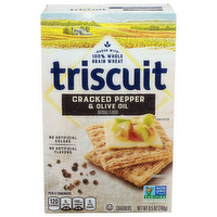 Triscuit Cracked Pepper & Olive Oil Crackers - 8.5 Ounce