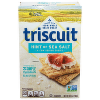 Triscuit Hint Of Sea Salt Crackers - 8.5 Ounce