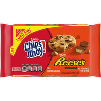 CHIPS AHOY! Chewy Reese’s Peanut Butter Cups Reese's Chocolate Chip Cookies, Family Size - 14.25 Ounce