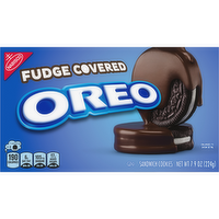 OREO Covered Fudge Chocolate Sandwich Cookies - 7.9 Ounce