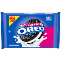 Oreo Double Stuf Original Double Stuf Chocolate Sandwich Cookies, Family Size - 18.71 Ounce