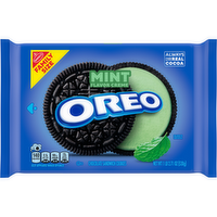 OREO Mint Flavor Creme Chocolate Sandwich Cookies, Family Size - 18.71 Ounce