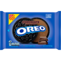 OREO Chocolate Flavor Creme Sandwich Cookies, Family Size - 18.71 Ounce