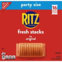 RITZ Original Fresh Stacks Crackers, Travel Snacks, Party Size, Multi Snack Packs - 23.7 Ounce