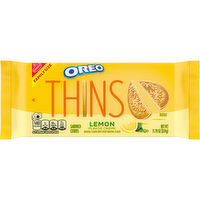 OREO Thins Lemon Family Size Creme Sandwich Cookies - 11.78 Ounce