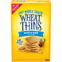 Wheat Thins Low Sodium Hint Of Salt Whole Grain Wheat Crackers - 8.5 Ounce